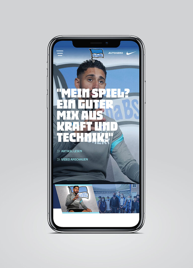 Hertha BSC Relaunch 2021