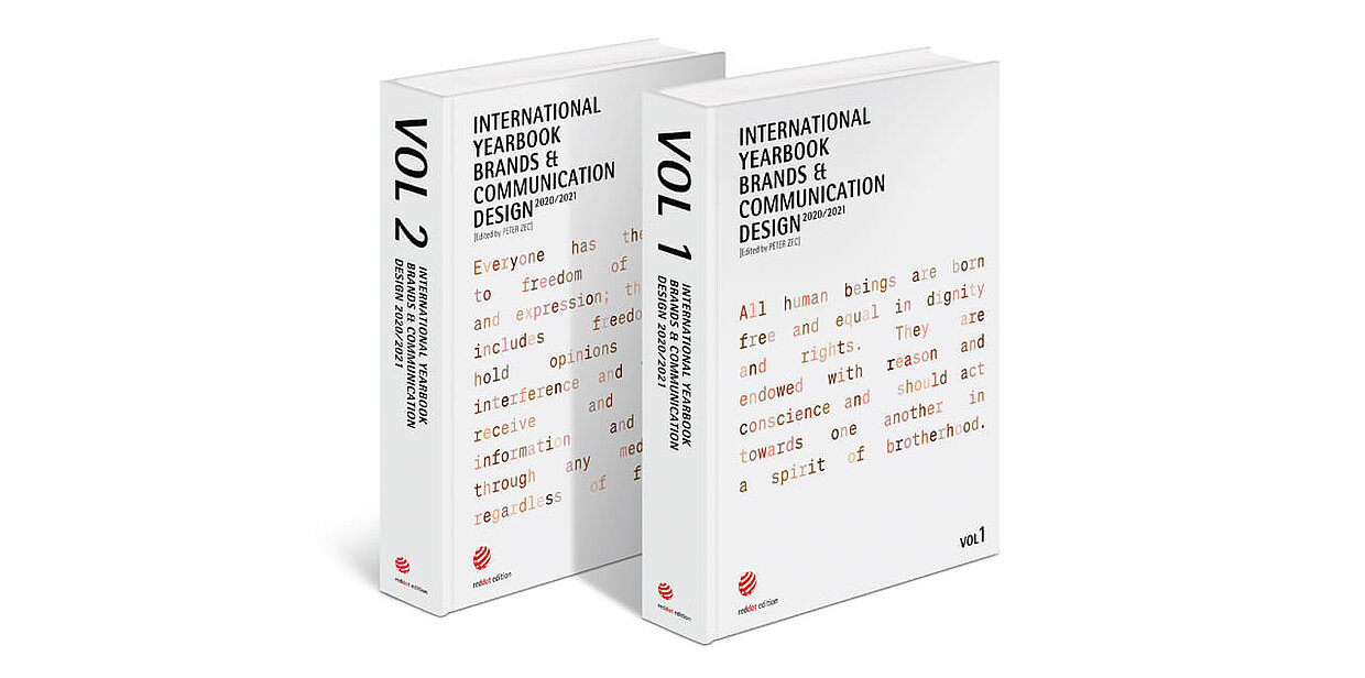 Cover des International Yearbook Brands & Communication Design 2020/2021