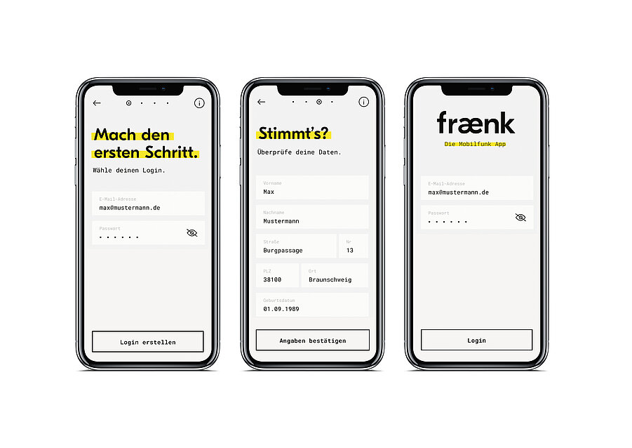 fraenk – The mobile plan app