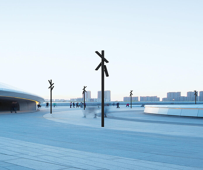 Nebula outdoor lighting collection