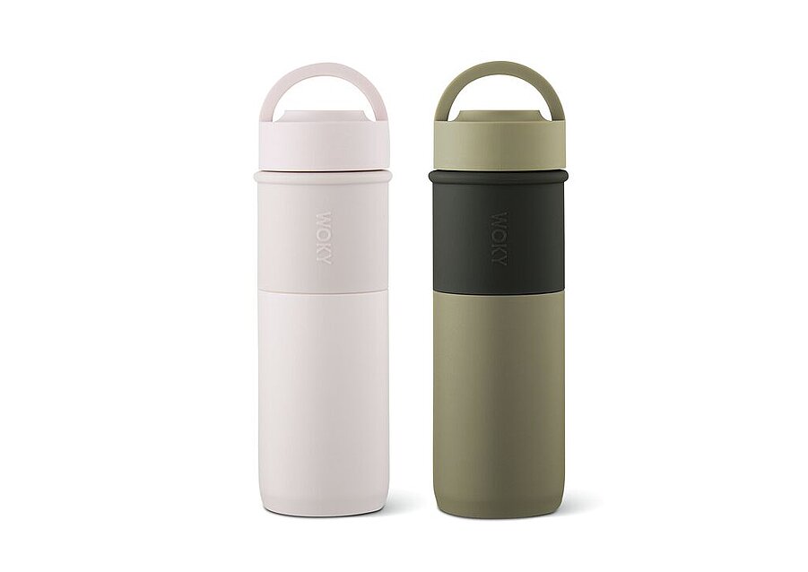 WOKY Ultra-Light Travel Ceramic Bottle