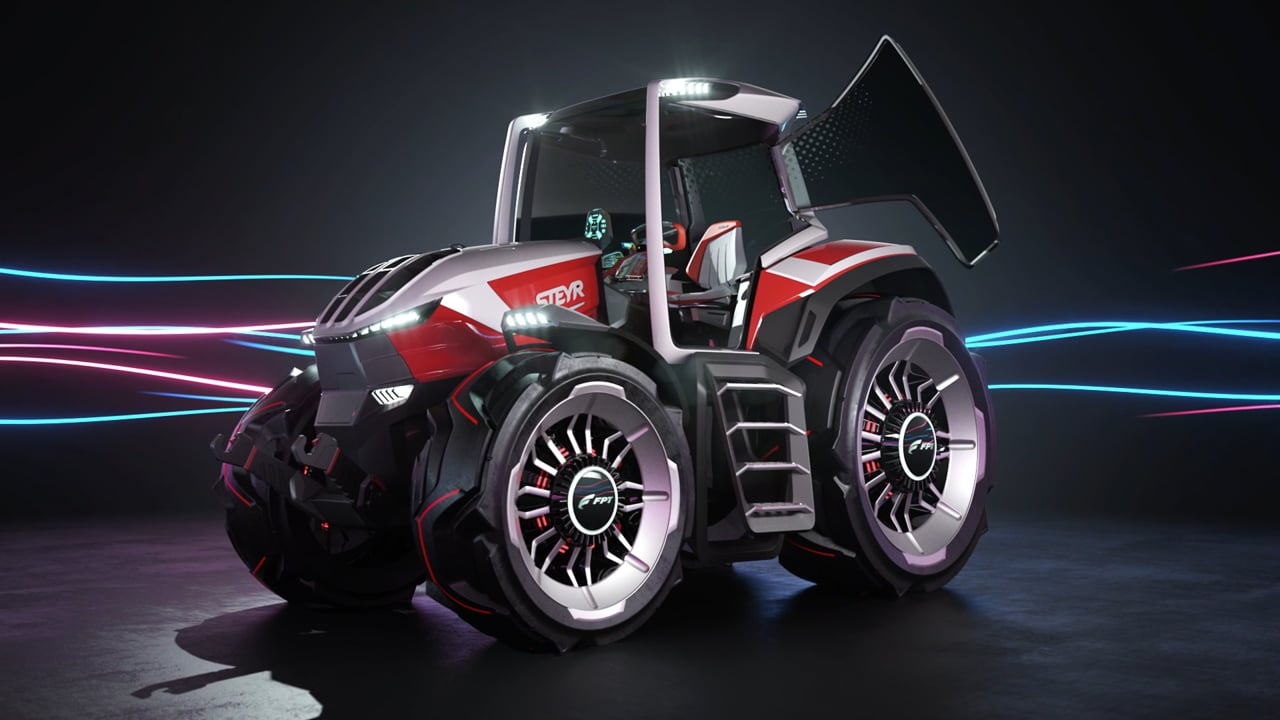 Steyr Konzept – Monster-Traktor mit Begleitdrohne