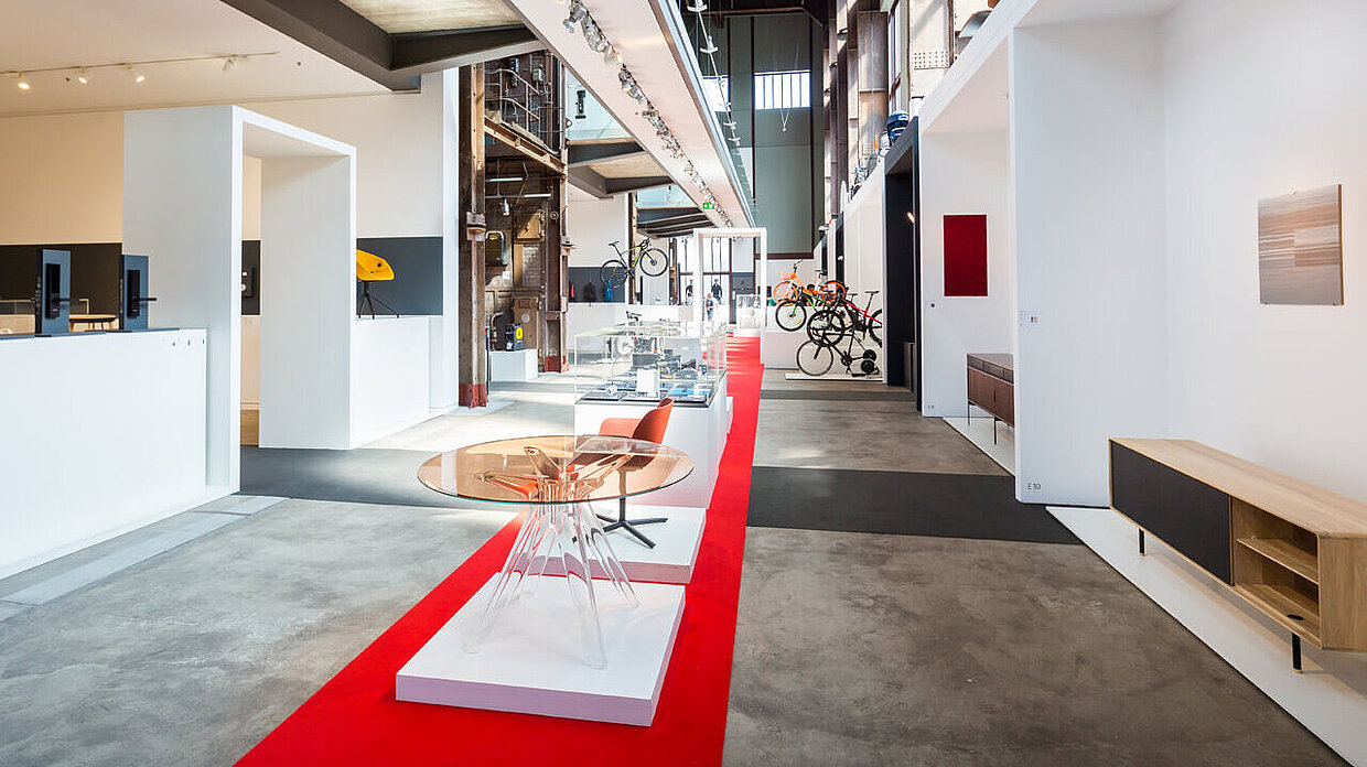 Die Ausstellung zeigt alle prämierten Produkte