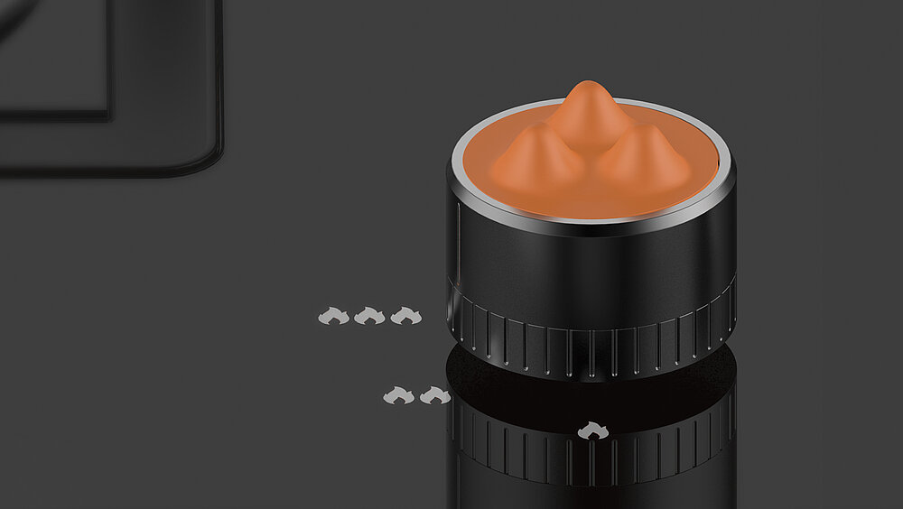 Red Dot Design Award Gas Stove Knob for the Visually impaired