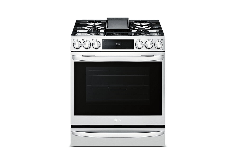 Red Dot Design Award LG 30inch Slidein Gas Oven Range