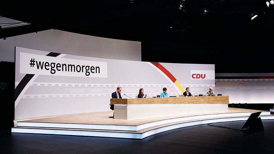 The first fully digital party conference in Germany