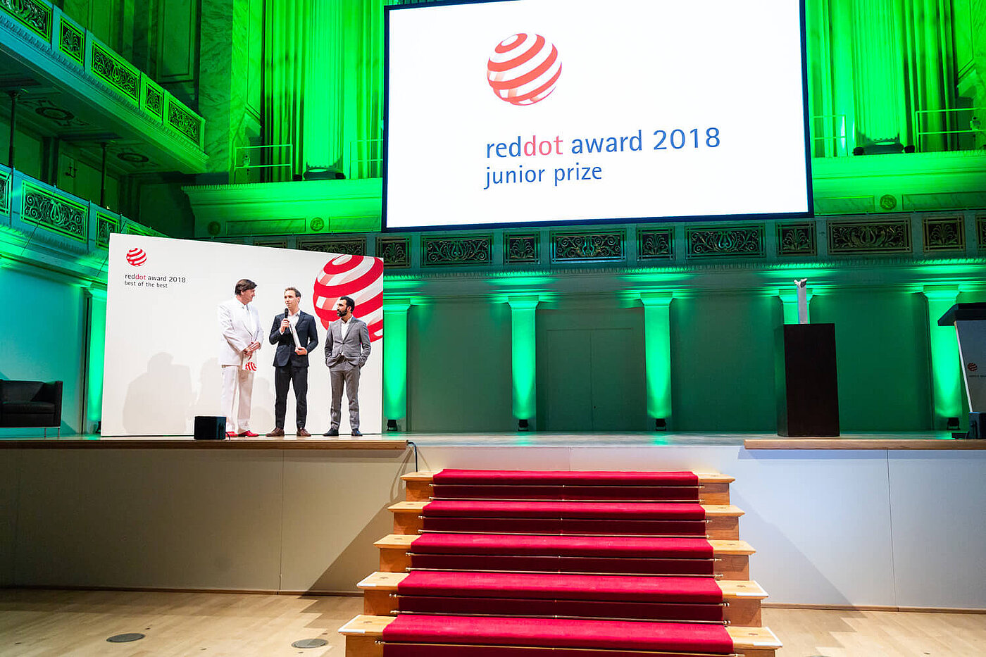 Tom Hegen durfte den Red Dot: Junior Prize 2018 mitnehmen