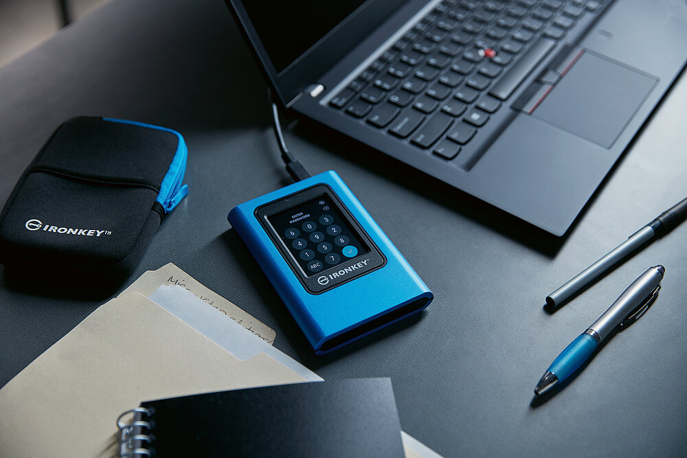 Kingston IronKey Vault Privacy 80 SSD - FIPS 197-zertifiziert Mit AES-256-Verschlüsselung