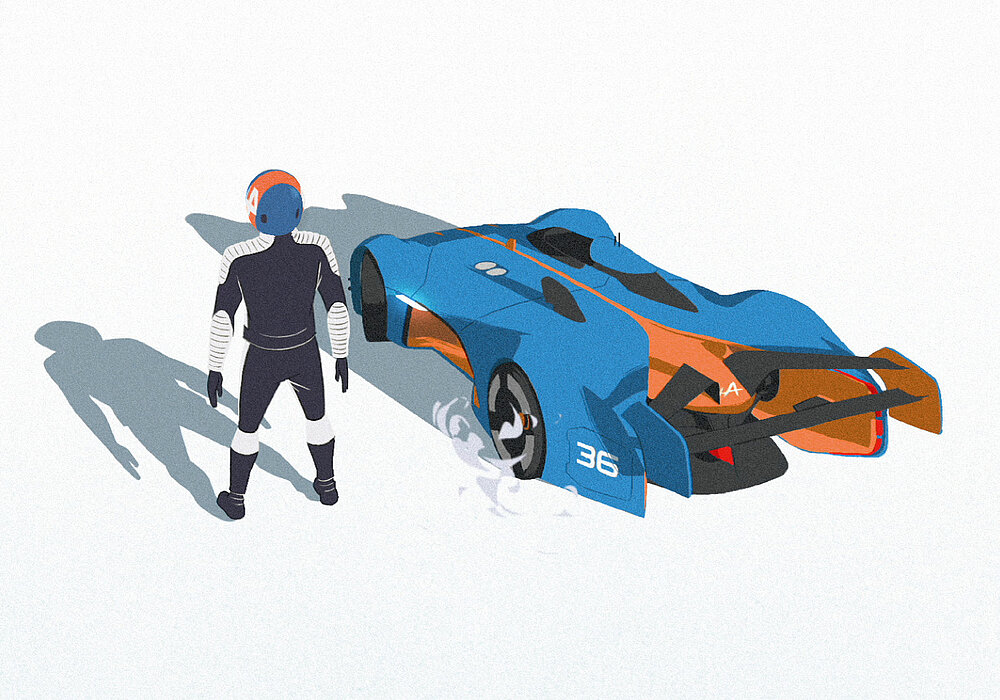 Red Dot Design Award Alpine Vision Gran Turismo