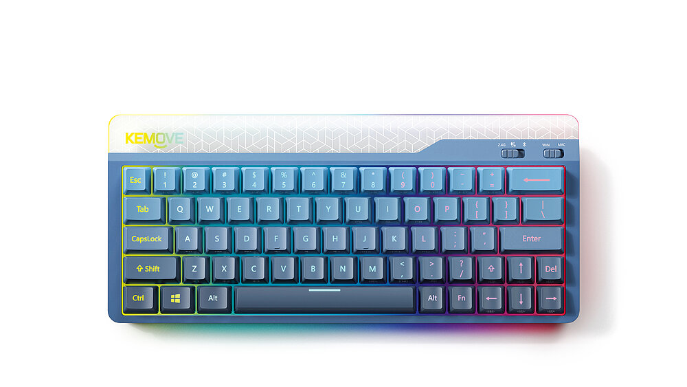 Red Dot Design Award Aurora Customizable Mechanical Keyboard