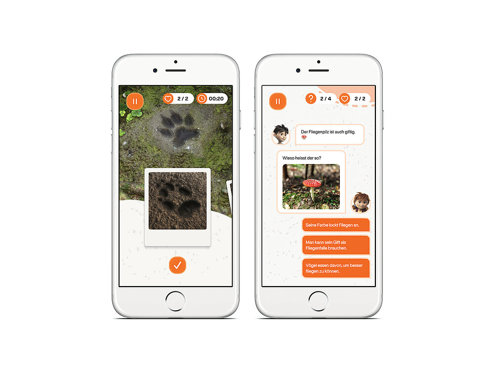 Red Dot Design Award Nature Detectives Mania App