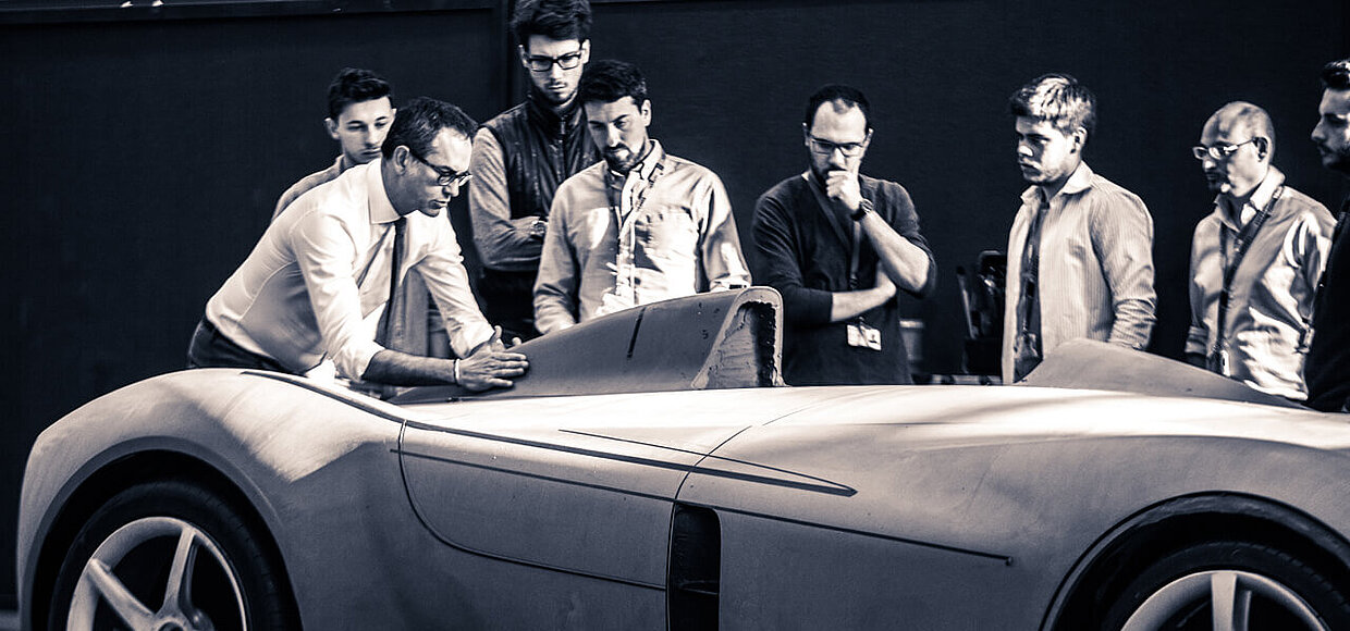 Flavio Manzoni and the Ferrari Design Team