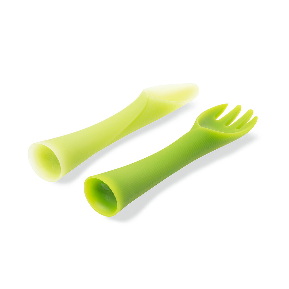 Red Dot Design Award: Olababy Silicone Training Fork + Spoon Set