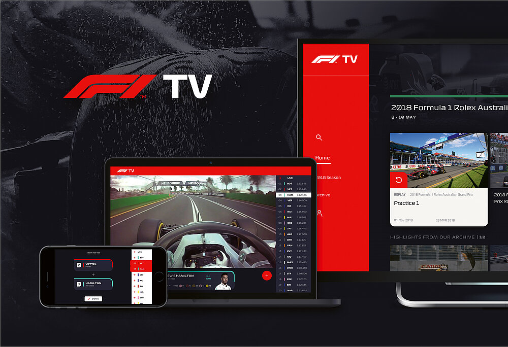 Red Dot Design Award: F1 TV