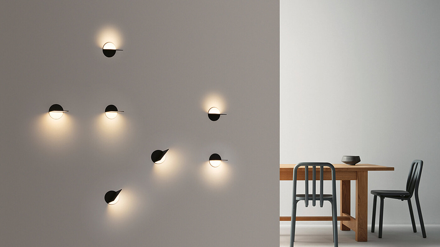 Several Loop luminaires create a special atmosphere