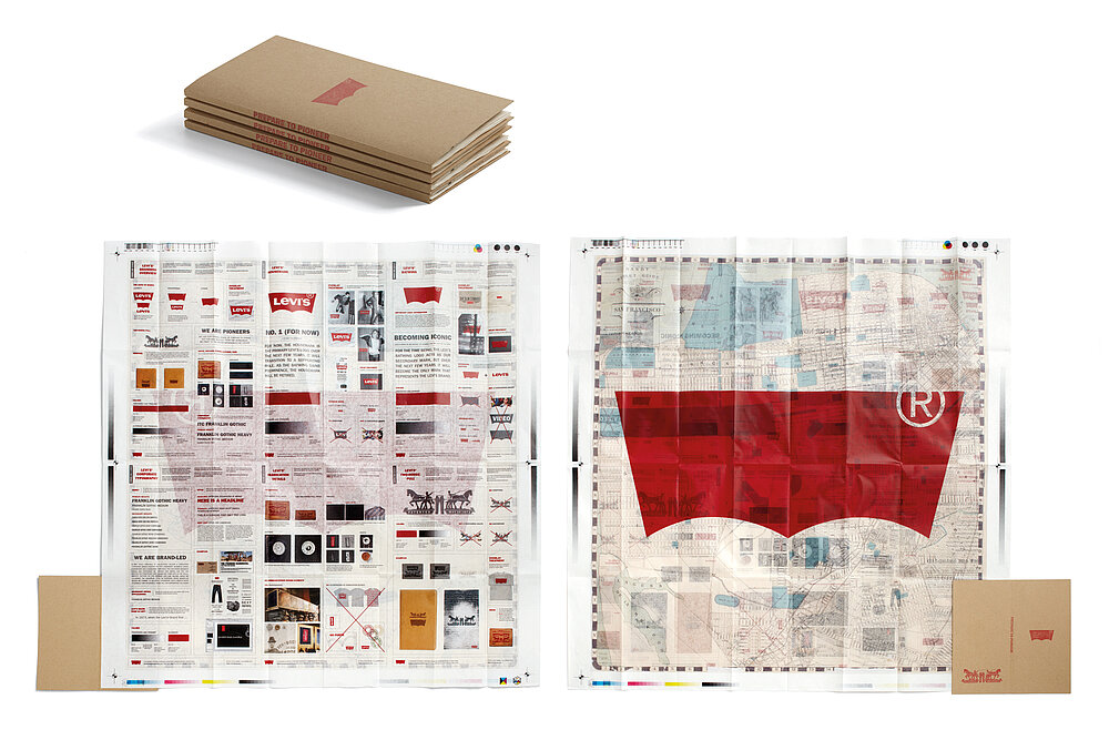 Red Dot Design Award: Levi's Brand Standards Map