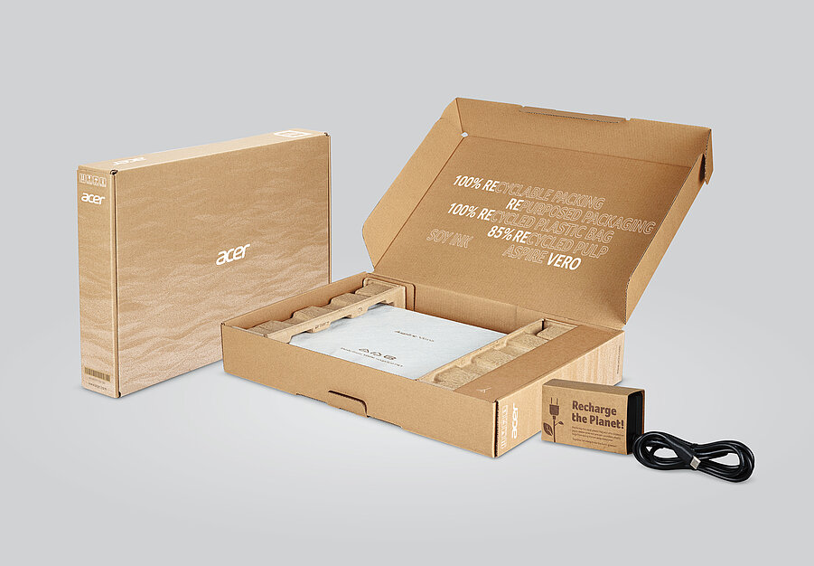 Acer Aspire Vero Green Packaging