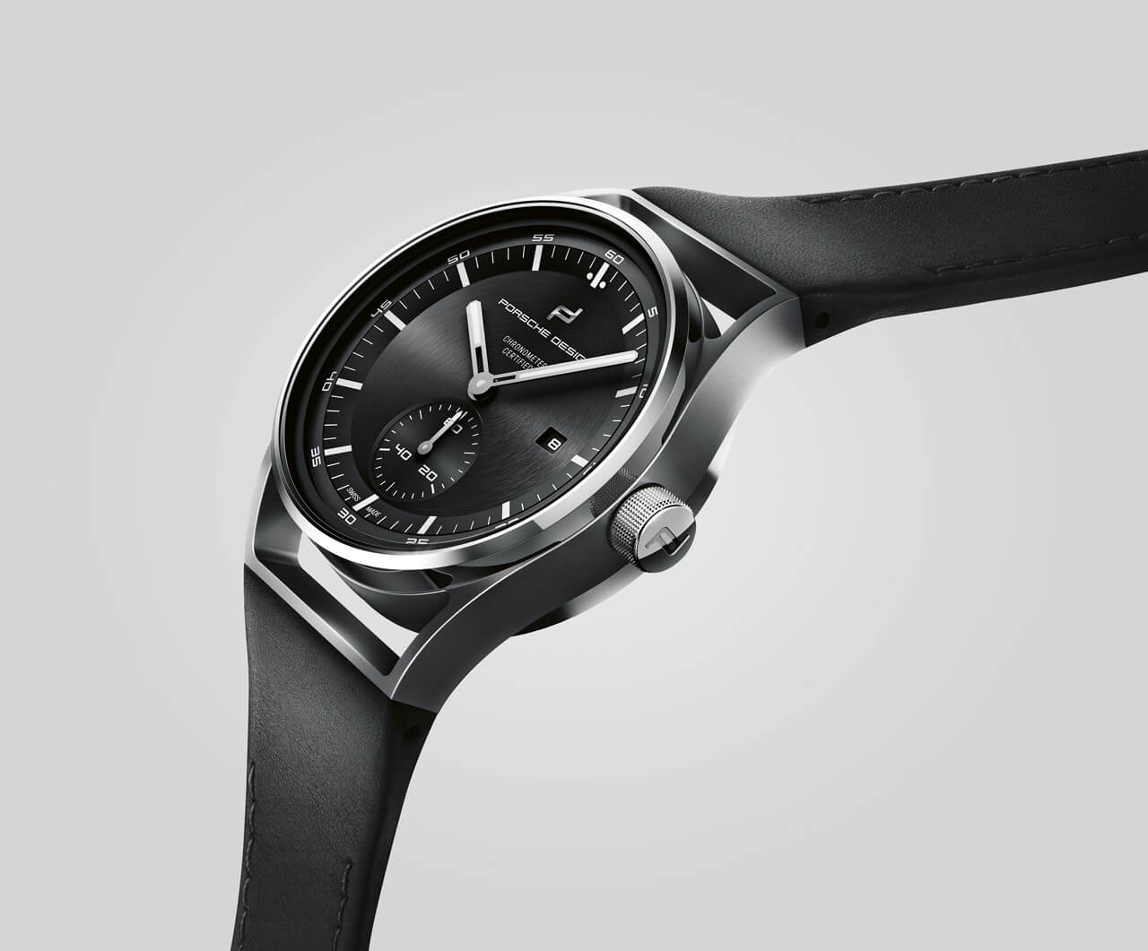 Sport Chrono Subsecond Titanium & Black wristwatch