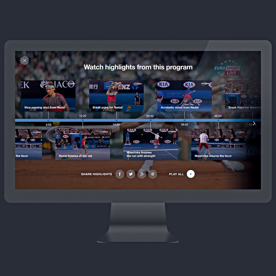 The New Eurosport Player