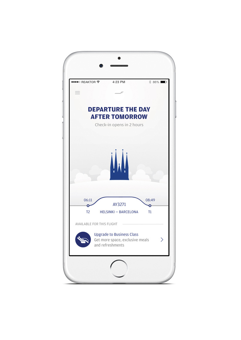 The Finnair Mobile­ ­Application