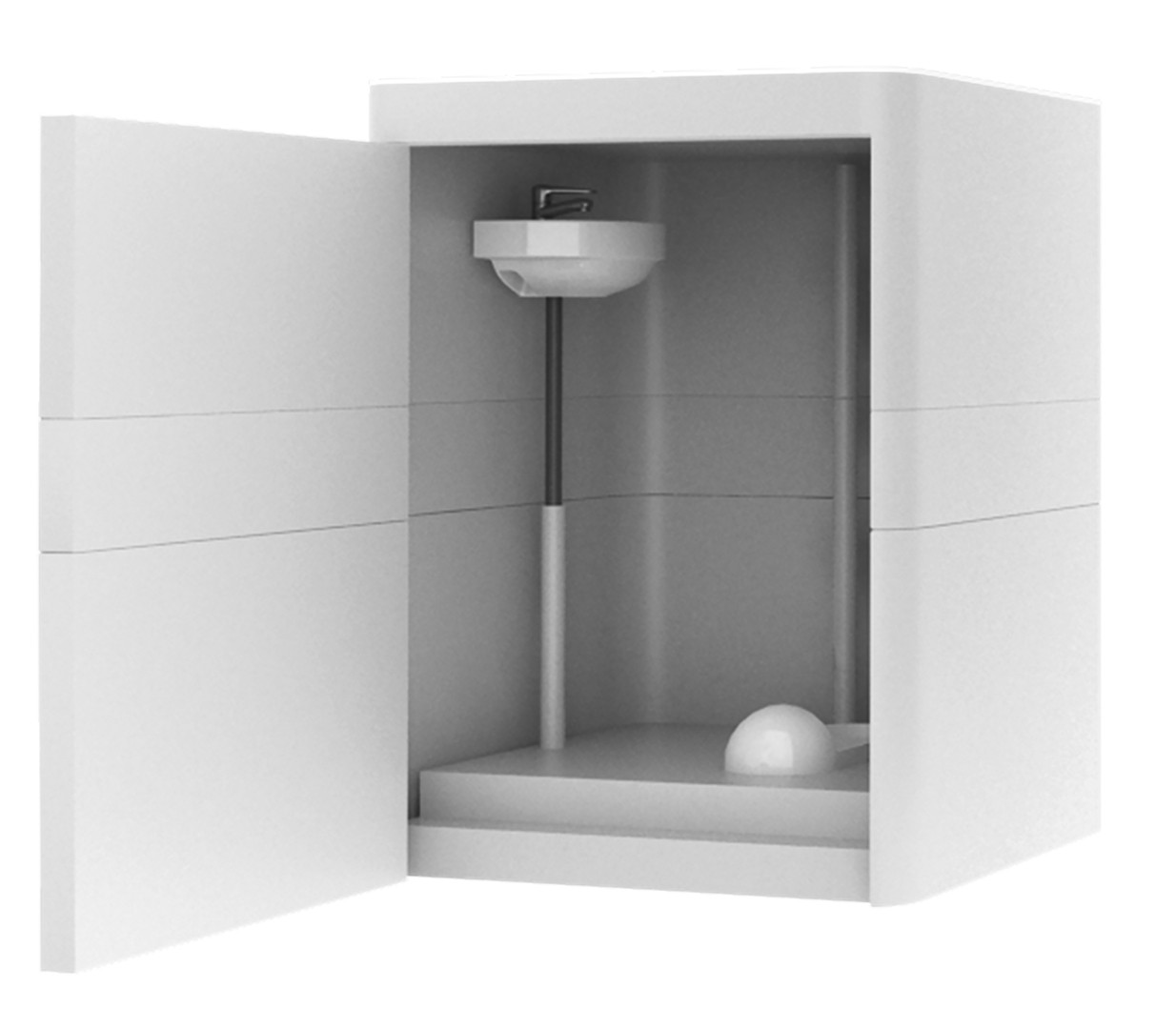 Easy Moving Mobile Toilet