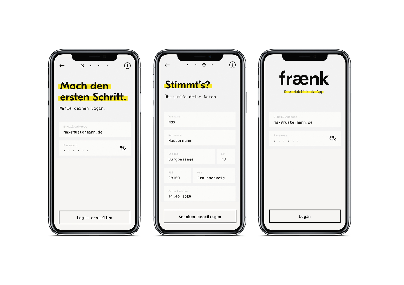 fraenk – The mobile plan app