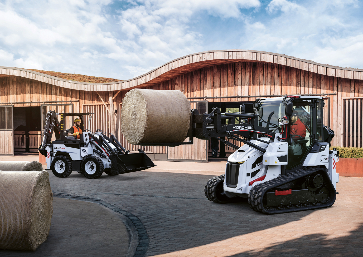 Hidromek K4 Mini Backhoe Loader Series