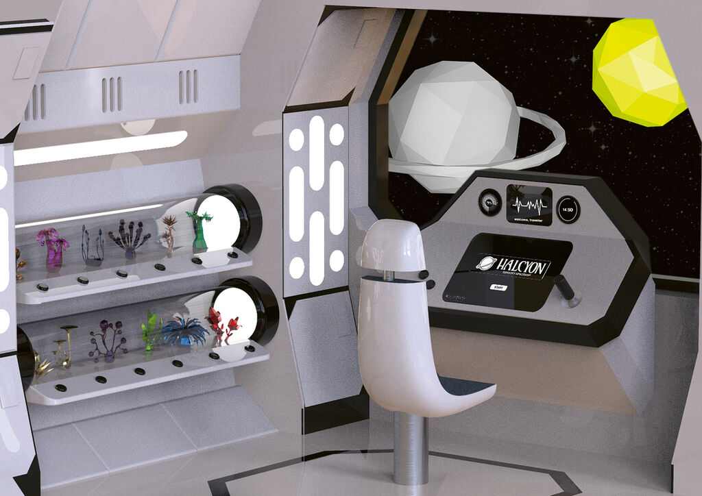 Halcyon Sensory Spaceship