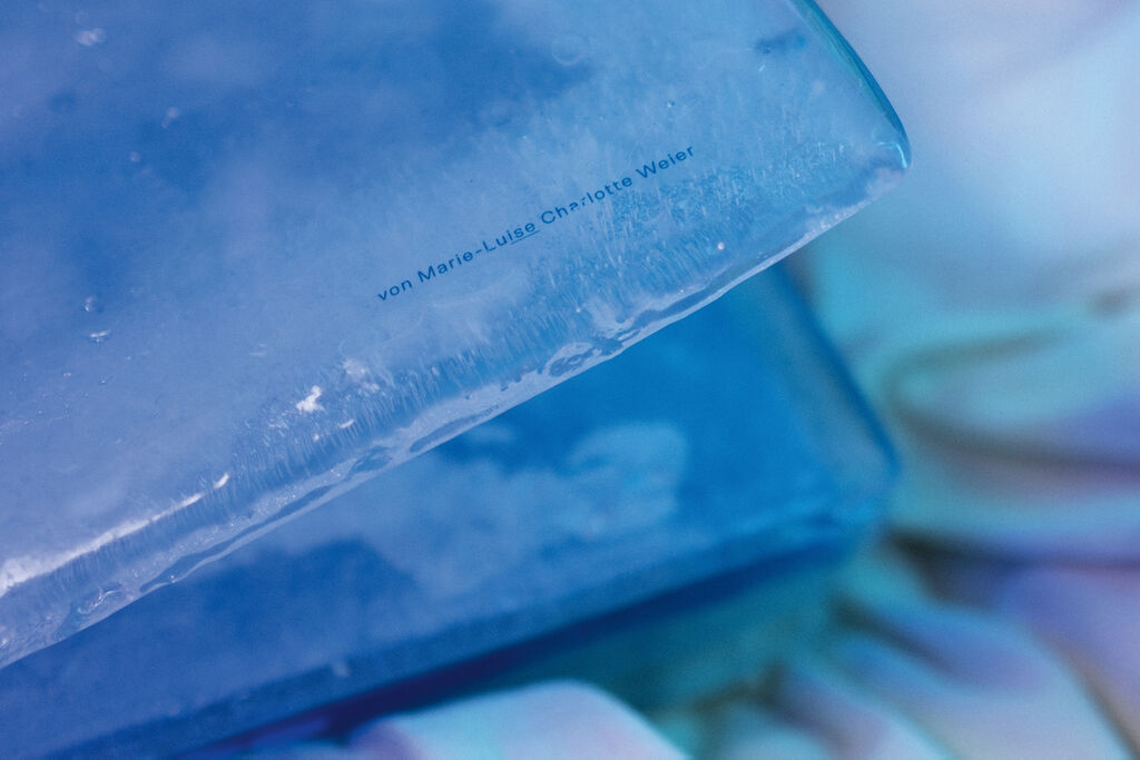 PYRY – Artistic Book Made of Ice