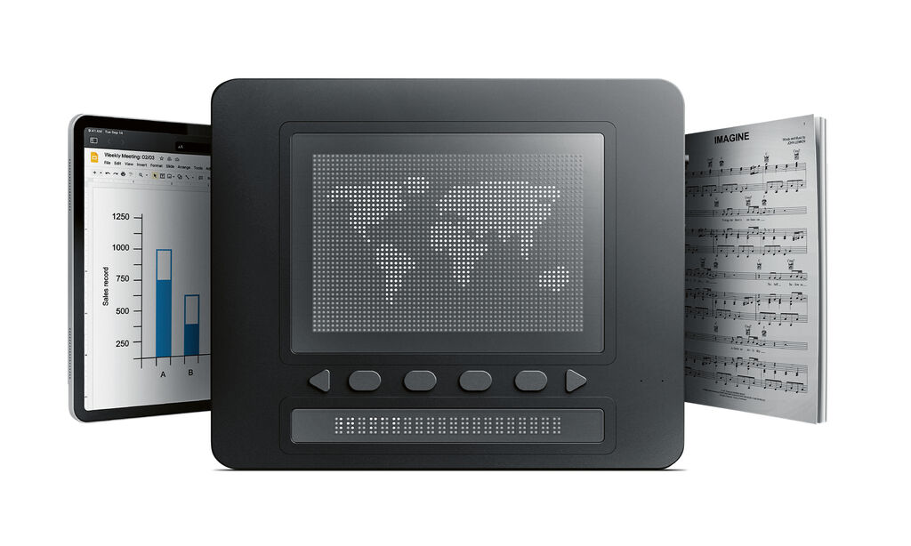 Dot Pad – The first smart tactile graphics display.