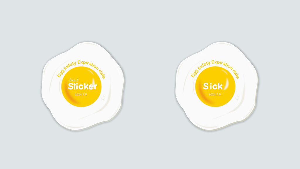 Egg Safety Expiration Date Sticker