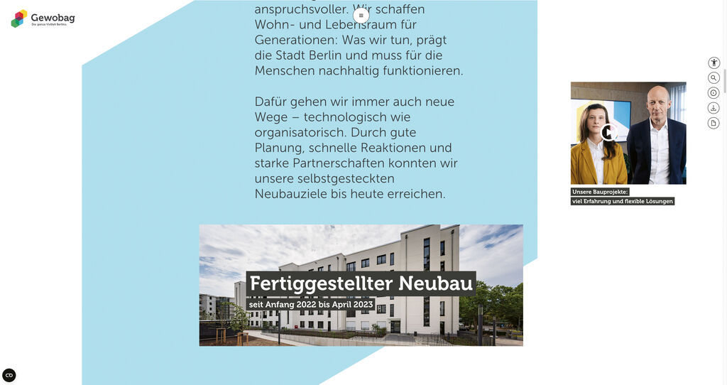 Future in Balance – Gewobag Annual and Sustainability Report 2022