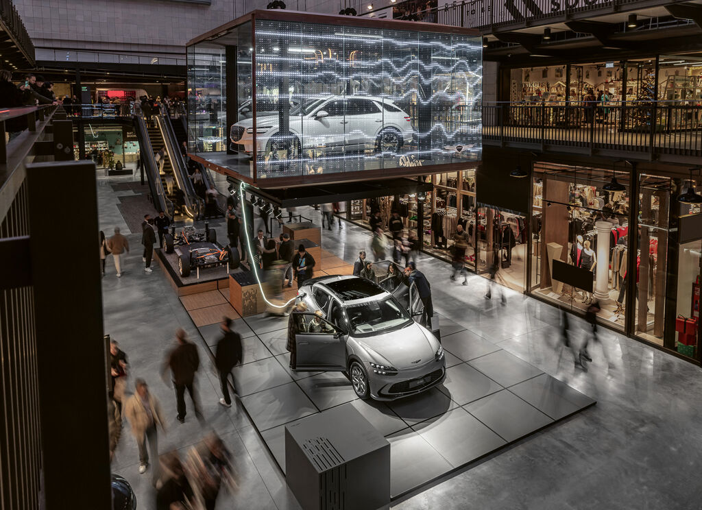 Genesis GV60 – “Sound of Serenity” at Battersea Power Station