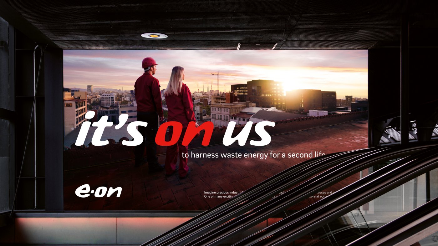 E.ON – The dot at the core of the brand