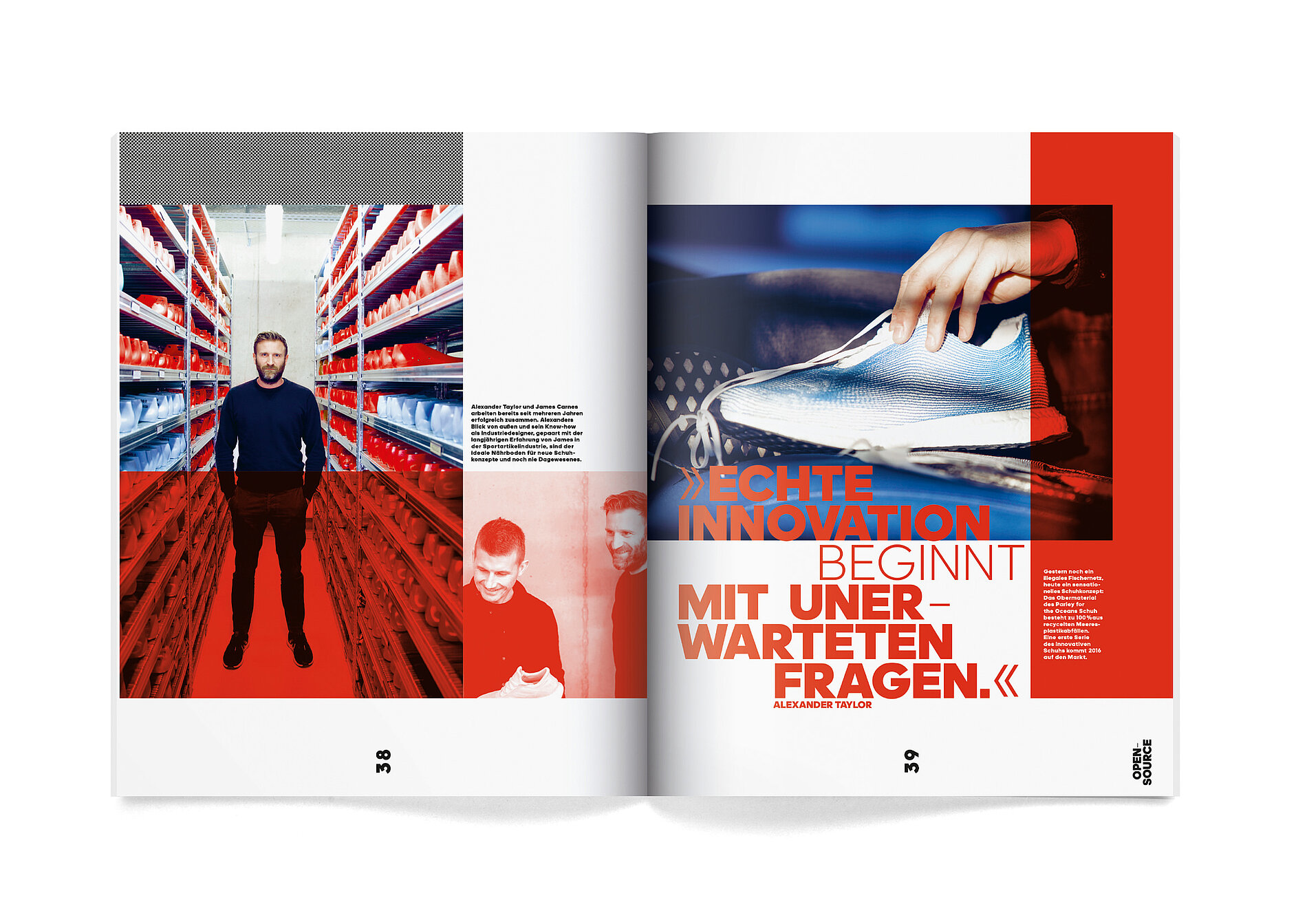 dirigir Buzo Concurso Red Dot Design Award: How We Create the New – adidas Group Annual Report  2015